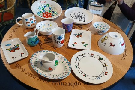 Golfen en schilderen