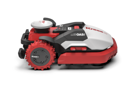 Proef met Robotmaaier bij GCA